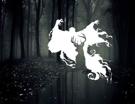 Dementor And Stag Patronus Vinyl Decal Etsy