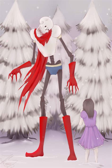 Horrortale Papyrus By Tesetch On Deviantart