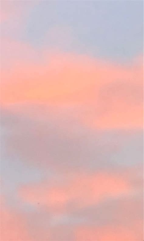 Celticotaku On Aesthetics Peach Pink Clouds Coral Ombre Sunset Hd