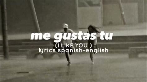 Me Gustas Tu I Like You Manu Chao Easy Lyrics With English