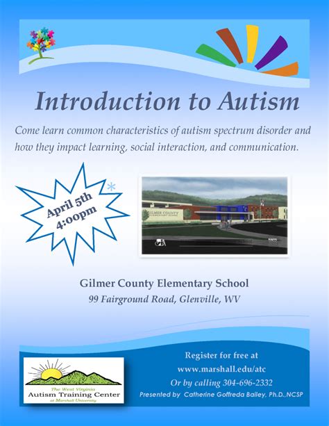 Gilmer County Introduction To Autism Wv Autism Training Center