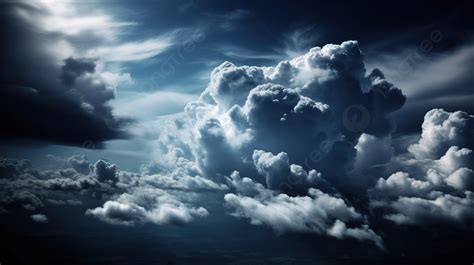 Bright Light Is Shining Above Dark Clouds Background Cloud Picture