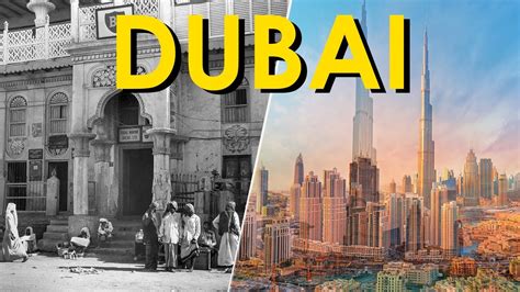 Dubai Transformation From Desert To Skyscrapers In 50 Years What