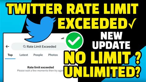 Rate Limit Exceeded Twitter Quick Fix 100 Working Twitter Rate Limit