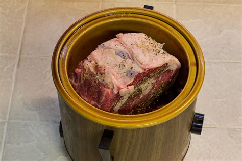 How To Cook A Prime Rib Roast In A Crock Pot With Vegetables Cooking