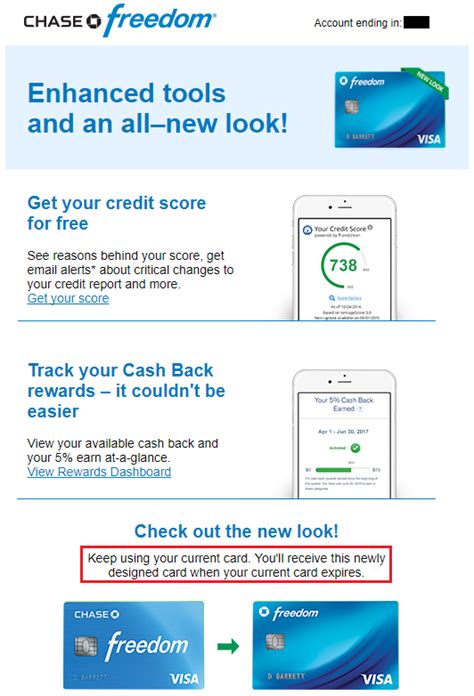To report your list debit card: New Chase Freedom Credit Card Design Available