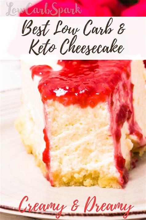 The Best Keto Cheesecake Low Carb Spark
