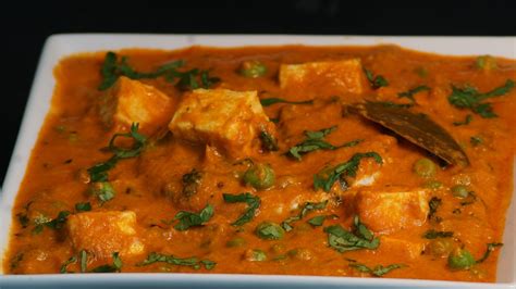 Matar Paneer Recipe Shahi Matar Paneer Classic Masala Hut