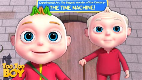 Time Machine Episode Too Too Boy Cartoon Animation For Children