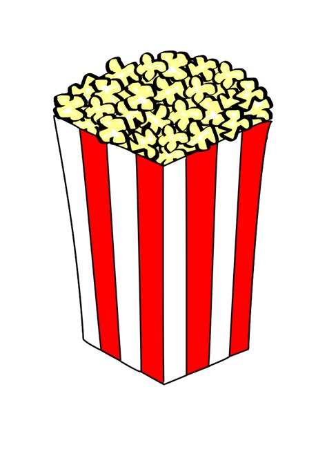 Onlinelabels Clip Art Popcorn