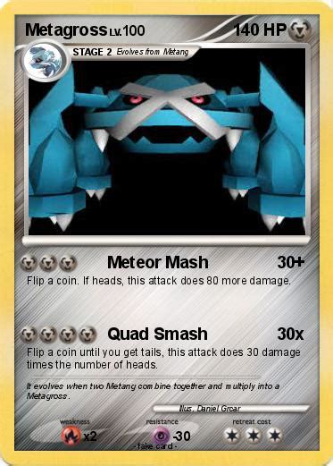 Pokémon Metagross 517 517 Meteor Mash My Pokemon Card