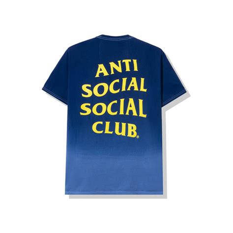 Anti Social Social Club Gone Tee Blueanti Social Social Club Gone Tee