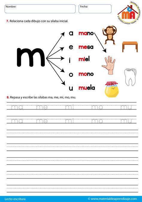 La Letra M Lecto Escritura Alfabeto Educativo Atividades Infantis The