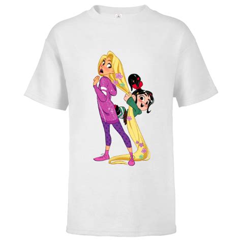 Disney Ralph Breaks The Internet Rapunzel Vanellope T Shirt Short