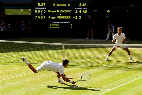 Novak Djokovic Vs Roger Federer Live Score And Regular Updates From