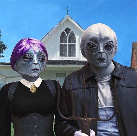 Alien American Gothic Myconfinedspace