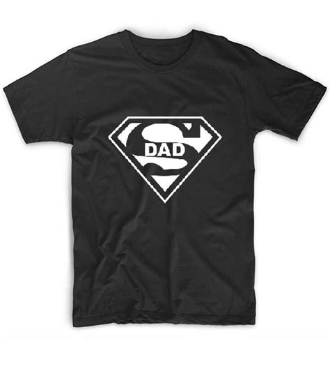 Super Dad T Shirt Funny Superhero Fathers Day T Shirts Clothfusion