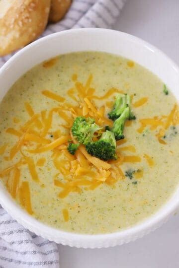 Easy Broccoli Cheese Soup Recipe Video The Carefree Kitchen