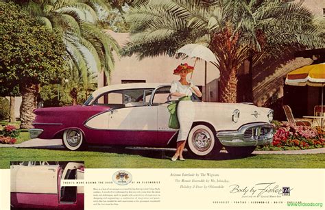Oldsmobile 1956 Ad