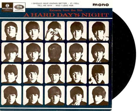 The Beatles A Hard Day S Night Ep Vinyl Record 7 Inch Parlophone