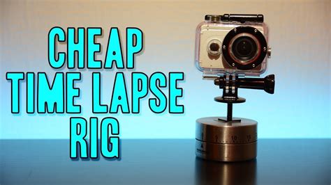 Cheap Diy Time Lapse Rig Youtube