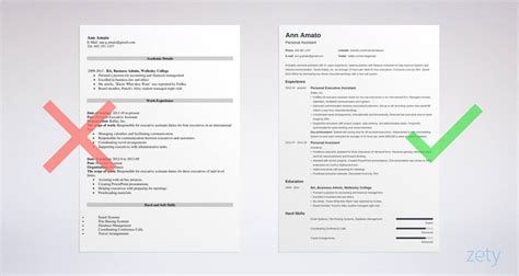 Resume Format Best Types That Will Get You Hired In 2022 Riset