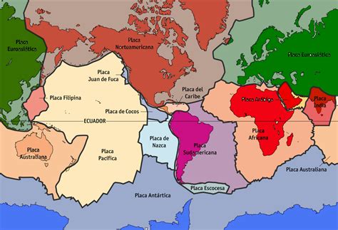 Mapa Placas Tectonicas A Color Porn Sex Picture