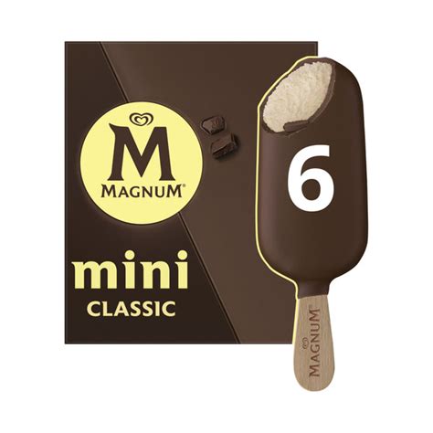 Buy Magnum Ice Cream Mini Classic 6pack 360ml Coles