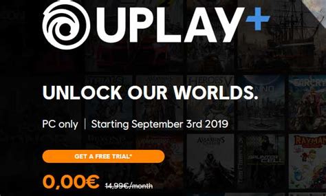 Ubisoft Uplay Plus Free Trial Subscription Free Gamesevents Access