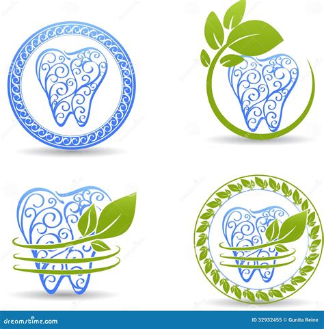 Abstract Teeth Set Stock Vector Illustration Of Graphic 32932455