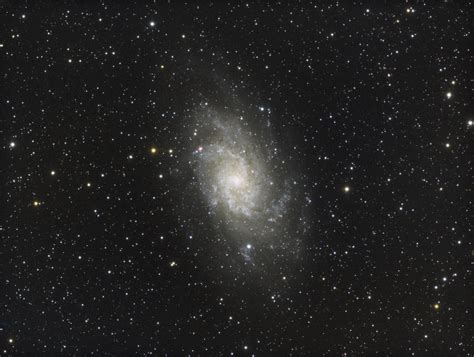 M 33 Triangulum Galaxy Rgb астрофотография