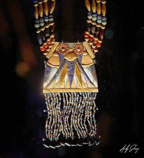 Pectoral Of Tutankhamun In The Form Of A Gold Boat And Sil Flickr