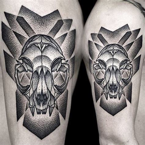 Dotwork Tattoo By Kamil Czapiga More Of His Tattoos Works Flickr