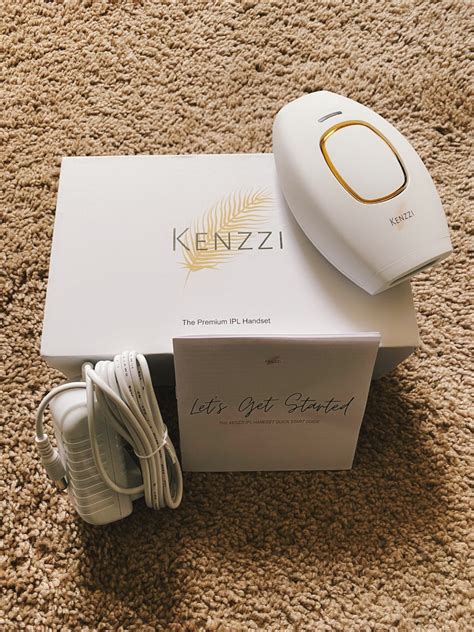 Kenzzi Ipl An At Home Laser Hair Removal Device That Actually Works