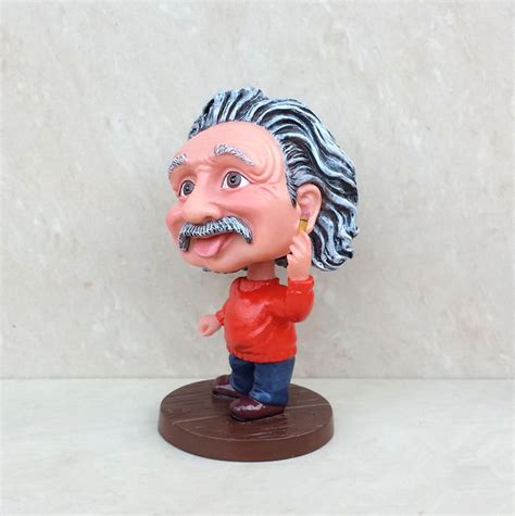 Polyresin Einstein Bobble Head Statue Personality Of Creative Etsy
