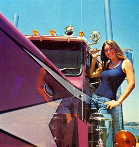 Trucker Magazine Calendar Girls Of The 1970s Flashbak Trucks And