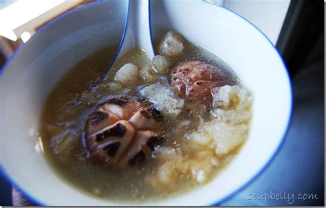 Our food culture is very different from the west, said chan. Fish Maw Soup - Soupbelly