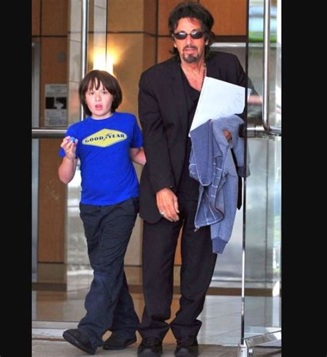 Al Pacino With His Son Anton James Pacino Celebrities Infoseemedia