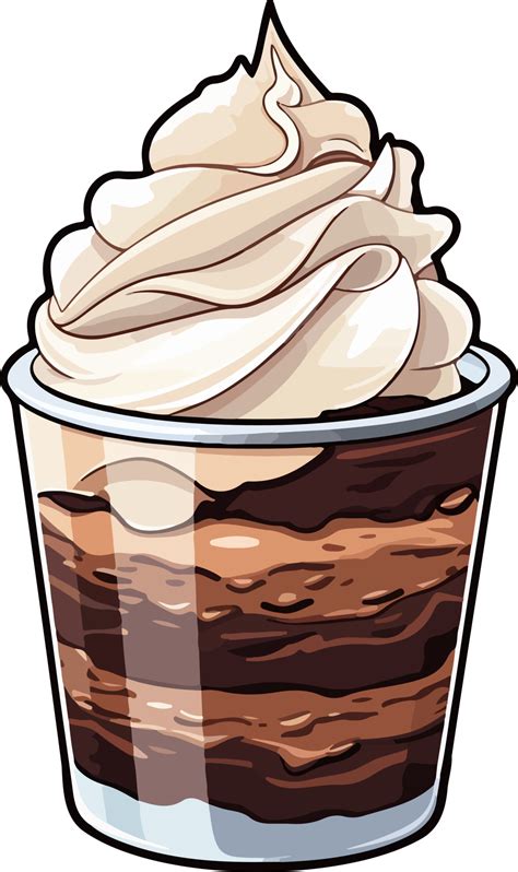 Ai Generated Chocolate Mousse Clipart Design Illustration 36519698 Png