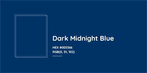 About Dark Midnight Blue Color Meaning Codes Similar Colors And
