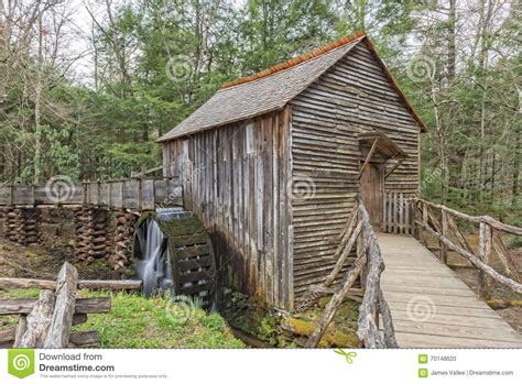 Grist Mill In Cades Cove Stock Photo Image Of Park Tennessee 70148620