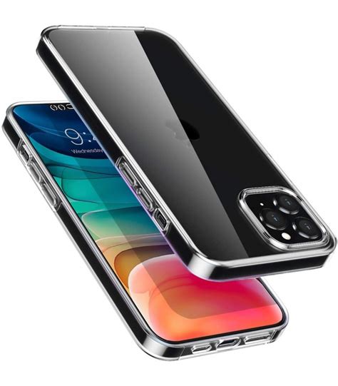 Funda Doble Iphone 12 Pro Max Silicona Transparente Delantera Y Trasera