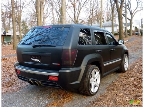 2006 Custom Matte Black Jeep Grand Cherokee Srt8 58915565 Photo 6