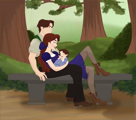 Clearly, anastasia romanoff would have been a prototypical disney princess, were it not for one big, whopping problem: Anastasia and Dimitri and their baby daughter | Disney ...