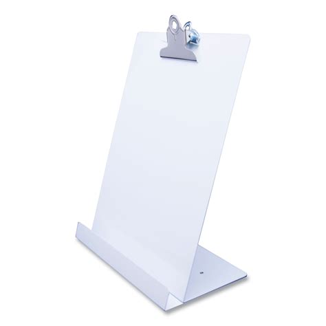 Free Standing Clipboard And Tablet Stand 1 Clip Capacity Holds 85 X