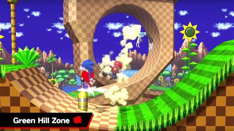 Sonic Green Hill Zone Map