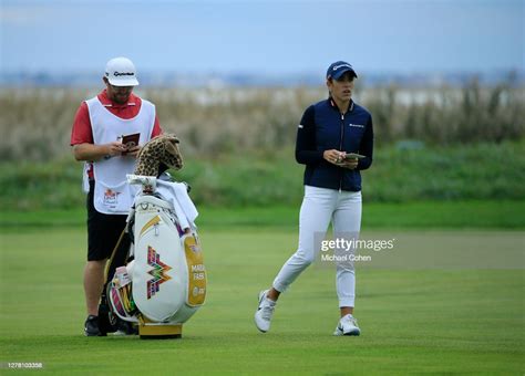 maria fassi of mexico prepares to play her second shot on the third news photo getty images