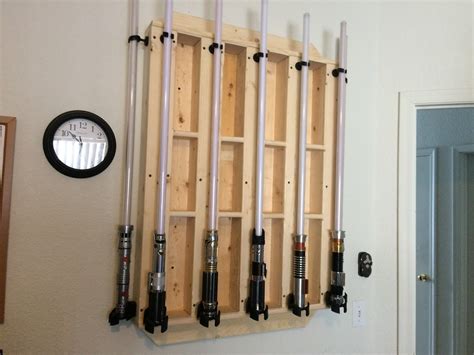 Whether you're looking to boost your home's safety and security or to enhance the style of your front porch, curate a. Timbo's Creations: Lightsaber Display Shelf