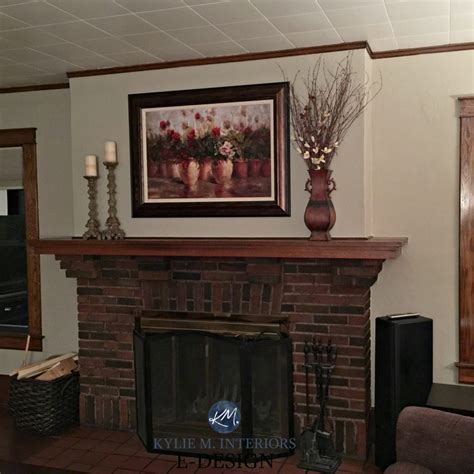 Best Paint Color To Go With Red Brick Fireplace Fireplace Ideas
