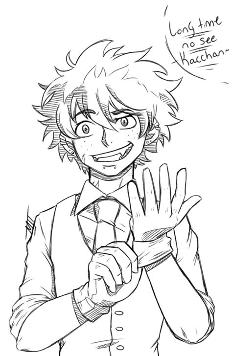 My Hero Academia Coloring Pages Denki